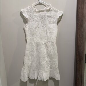 Anthropologie White Dress